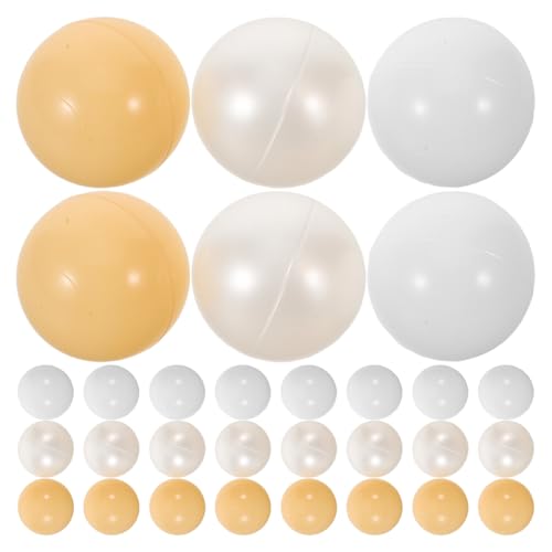 Yardwe 100 Bolas de plástico de Colores para Piscina, Parque Infantil, guardería y Bolsas de Fiesta.