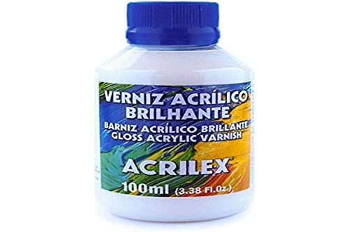 Verniz Acrílico Brilhante, Acrilex, Incolor, 100 ml