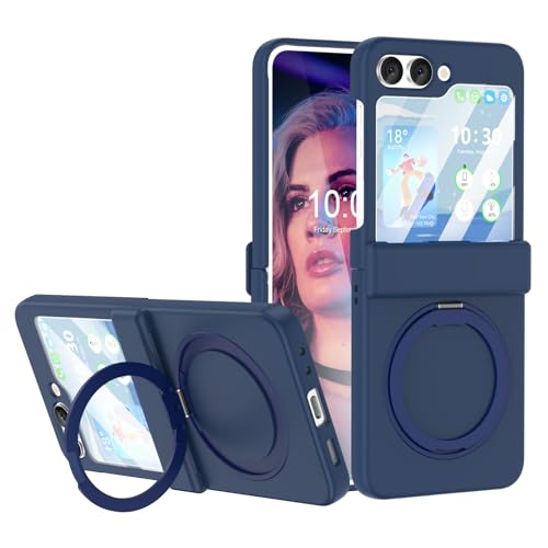 Coque de protection Galaxy Z Flip 6 bleu marine au design fin haut de gamme