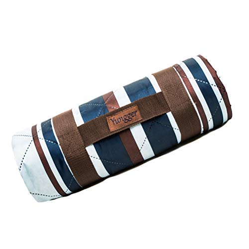 YUNGGER Picnic and Beach Blanket-Machine Washable EXTRA 4X Large-Protects Your Family and Toddler from Wet Grass or Sand at the Park, Outside Concert, Playground, at Kids Sport-Practice Outdoor Mat