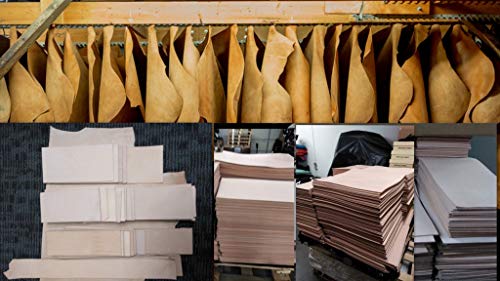 Full Grain Vegetable Tanned 2 PCS 1 Price Import Tooling Leather 8-9oz (3.2/3.6 mm) Pre-Cut (12
