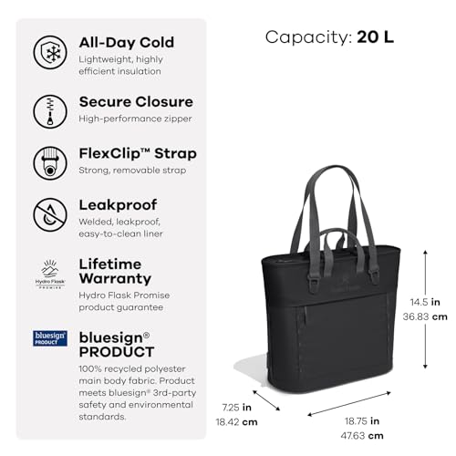 Hydro Flask Carryout Tote - Insulated Tote Bag - 20 L Capacity in Mermaid Green by Hydro Flask - Image 2