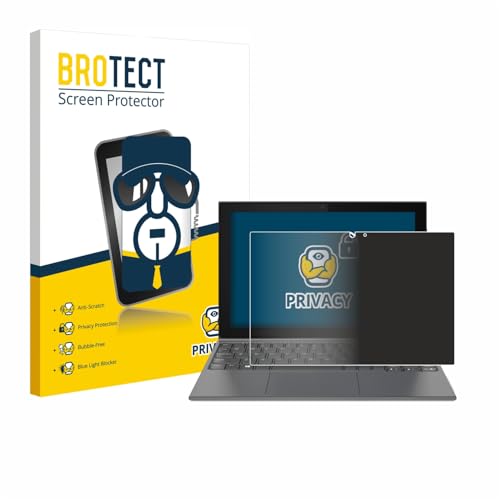BROTECT Protector Pantalla Privacidad para Lenovo IdeaPad Duet 3 10IGL5-LTE [Anti-Espía, Película Protección, Privacy]
