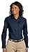 Harriton Ladies 3.1 oz. Essential Poplin S Navy
