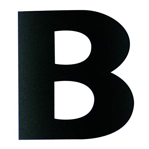 ダイドーハント 磁気ステッカー アルファベット B マグネット 切り文字 10177725 黒 高さ5×幅5cm