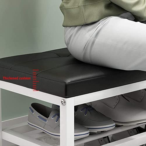 Gabinetes de Zapatos Independientes para Entrada, zapateros Independientes, Banco de zapateros, Banco de Zapatos Multifuncional con Asiento, Estante para Zapatos, gabinete de almac