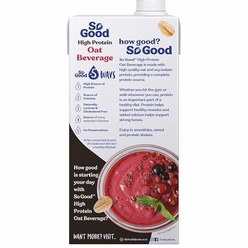 Image of So Good High Protein Oat Beverage 1ltr