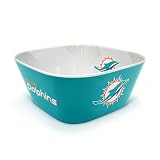 YouTheFan NFL Miami Dolphins Large Party Bowl