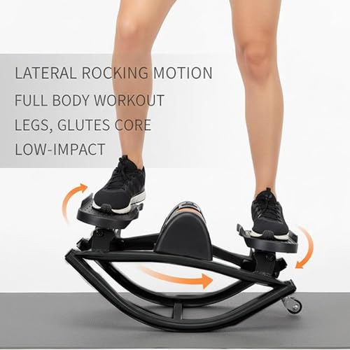 Rock Stepper Machine - Lateral Stepper Machine | Side To Side Steppers | Portable Silent Exercise Equipment For Legs And Glutes, Compact Fitness For Home Gym, Office, And Apartment Use - Afbeelding 4