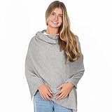 Velanio Cashmere Luxury Knitted Wrap Travel Shawl Scarf, Pashmina Stole, All-Season Scarf for Women Cashmere Wool Blend