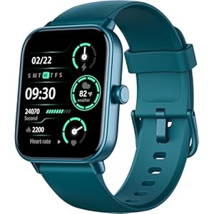 Montre Connectée Femme pour Samsung, iPhone, Android, 1.8&Prime; Smartwatch avec Appel Bluetooth, Voix de l&rsquo;IA, Alexa intégrée, Smartwatch Moniteur, Calories, IP68 Montre Intelligente, Podometre