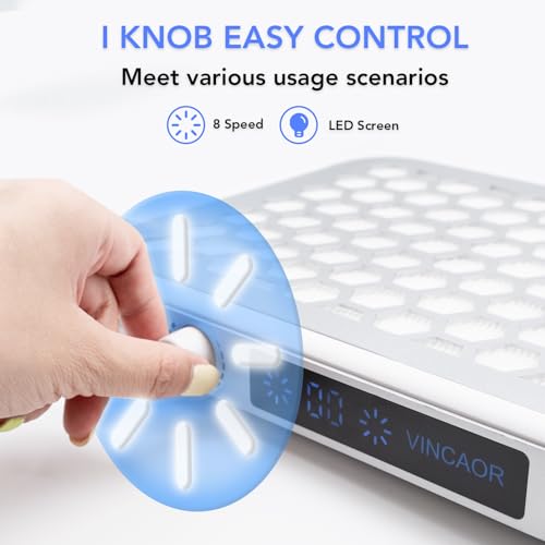 Professional Nail Dust Collector, 1600PA Portable, 10 Speeds, Matte White, Modern, Lightweight, Nail Vacuum for Home & Salon, Disposable Filter Papers (Silver)