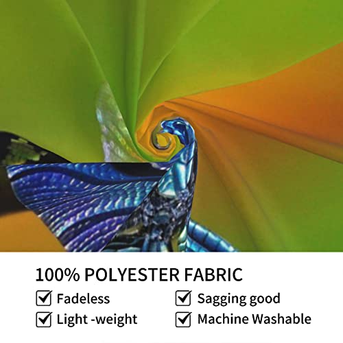 Purple Blue Dragonfly Print Indoor Tapestry Wall Hanging Print Tapestries Home Art Decor Large Size 59Ã—59 Inches For Living Room Bedroom Office And Study #TOP4