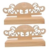 Sublimez votre espace : alliez praticité et esthétique culturelle grâce à ce support décoratif rustique pour éventail, qui sert également de rangement. apportez une touche raffinée et un charme unique à votre intérieur. support pour éventail japonais, base en bois pour éventail portatif