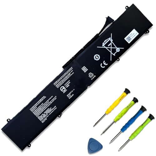 Image of 95.2Wh RC30-0483 Laptop Battery for Razer Blade 16 inch (2023) RZ09-0483x Blade 16 inch (2024) RZ09-0510x RZ09-0510SEN3-R3E1 RZ09-0510SWN3-R3W1 Series RZ09-0483 15.4V 6182mAh
