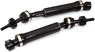 C31818CARBON Dual Joint Telescopic Rear Drive Shafts for TRX 1/10 Stampede 4X4 & Slash 4x4