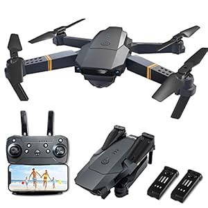 E58 Drone with 1080P HD Camera, Foldable Live Video Drones for Adults Beginners,Gesture Control RC Quadcopter with 2…