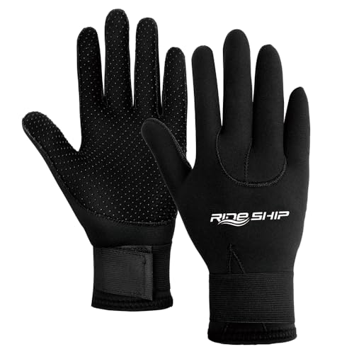Skyone-Neoprene-Dive-Gloves-Scuba-Diving-Gloves-3MM-5MM-Men-Women-Wetsuit-Swim-Gloves-with-Adjustable-Wrist-Strap-Flexible-Anti-Slip-Thermal-Surfing-Water-Gloves-for-Spearfishing