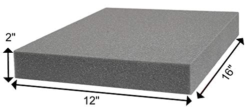 Case Club Customizable (Pu) Polyurethane Foam 16 X 12 X 2.0 Inches #TOP2