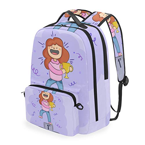 Champion Girl Mochila Escolar Desmontable  para Estudiante  Grande para Escuela Elemental