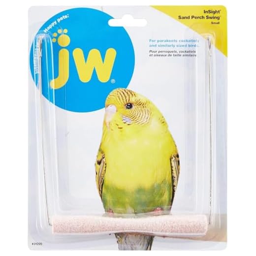 JW Pet Insight Sand Perch Swing for Birds Small - 1 Toy