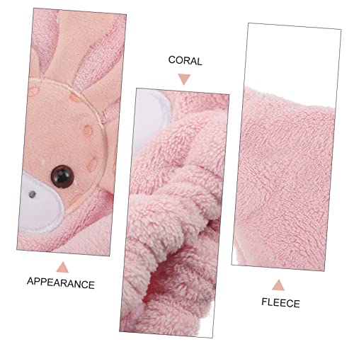 Balacoo Touca De Cabelo Seco Toalhas Infantis Panos De Banho Infantis Lã Coral Toalha De Cabelo Adol