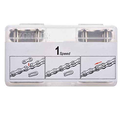 Zonkie Single Speed Removable Quick Split Chain Link X4 #TOP4
