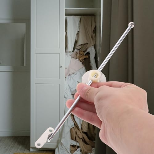 Uonlytech 4pcs cabinet support rod soft close cabinet hinges drop down hinge Flap Stay Damper gas struts for cabinets soft close cabinet door damper iron wooden box clamshell kitchen cabinet - Image 4
