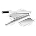 Manual Meat Bone Cutter Stainless Steel Rib Slicer Heavy Duty Bone Cutting Machine with a Food Spatula and Serrated Blade for Beef Lamb Fish Dried Meat, All-steel Handle