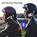 FreedConn TCOM-VB Motorcycle Helmet Bluetooth Intercom Headset Communication Systems Kit, for 2 or 3 Riders, FM Radio/Mobile phone/MP3/GPS Connective/Range 800m / Handsfree (1 Set)