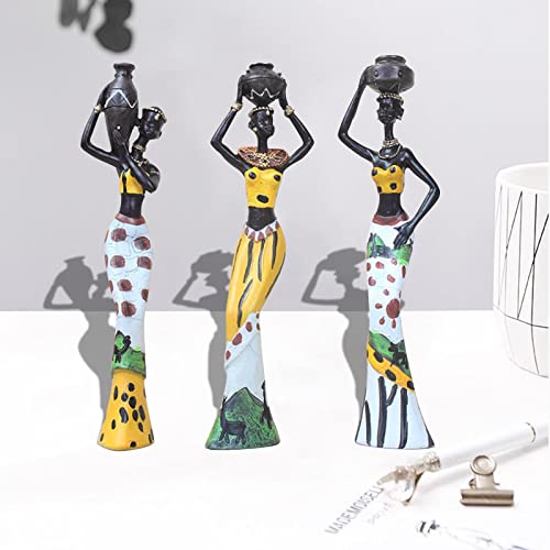 Duffoban Creative African Tribal Lady Candle Holders Sets Of 3，African Women Iron Candlestick Holder, Tea Light Candle Holders, Vintage Candle Stand For Indoor Outdoor, Events,Christmas Day Gifts. #TOP6