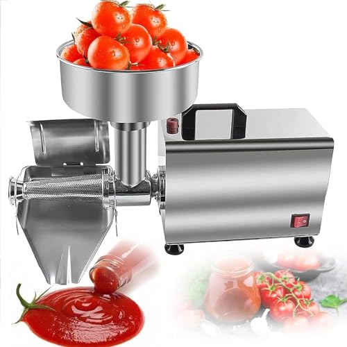 Passapomodoro Manuale In Acciaio Inox E PP - Macchina Per Salsa, Separa Bucce E Semi, Per Pomodoro, Salsa Di Mele, Veloce E Facile Da Pulire