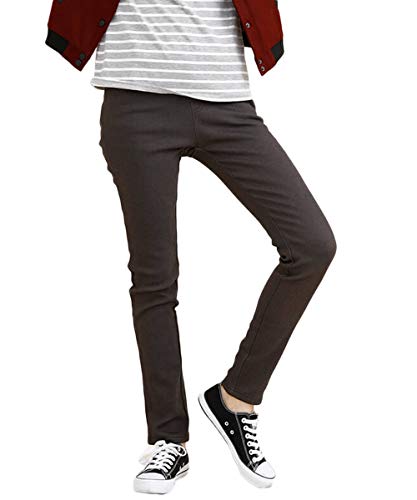 [アイモハ] [NEW]裏フリースヒートパンツパンツ リニューアル ストレッチ レギパン レギンス フリースパンツ スキニー ボトムス 裏起毛 裏フリース 裏ボア フリース 裏起毛パンツ 裏起毛レギンス 裏起毛レギパン レディース あったか 暖かい L DENIM BLACK - aimoha(アイモハ) - 商品画像