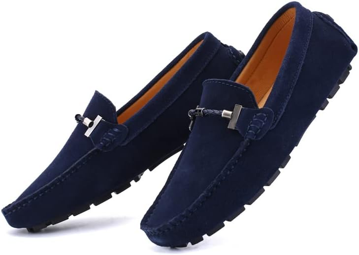 DCZTELG Penny Loafers for Men Casual Slip On Dress Moccasins Comfort Driving Boat Shoes - Image 3