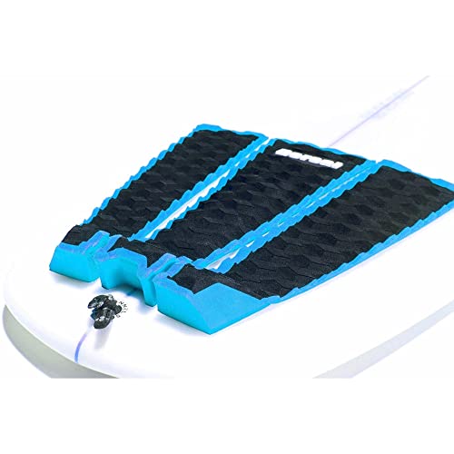 DORSAL Three (3) Piece Surfboard Traction Pad with Tail Block