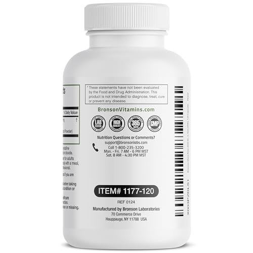 image for Bronson Maca Root (from 500mg 4:1 Extract Equivalent to 2000mg per Ser