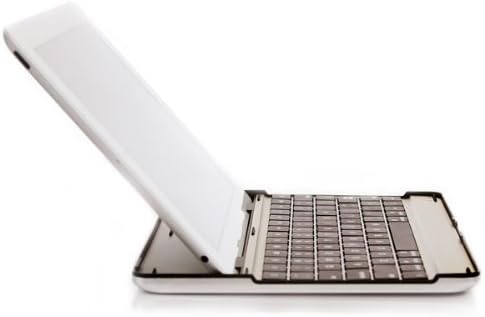Rokit Boost Aluminum Bluetooth Keyboard for iPad 4, iPad 3 and iPad 2, 3 in 1 - iPad Wireless Keyboard, Cover and Stand