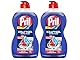 PRIL Kraft Gel Ultra Plus (2x 450 ml), Handgeschirrspülmittel mit höchster Fettlösekraft, für sauberes Geschirr auch in kaltem Wasser, entfernt selbst 48 h Eingetrocknetes