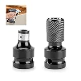 Sécurité améliorée : ces adaptateurs de visseuse à percussion disposent d'un clip de sécurité intégré qui fournit une fixation sûre et stable, assurant ainsi une utilisation sûre avec une variété de forets et de douilles.