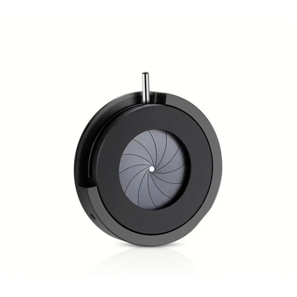 Microscope 1.5-23mm Optical Iris Diaphragm Module Adjustable Manual Aperture M4 Bracket Optional for Microscope Camera