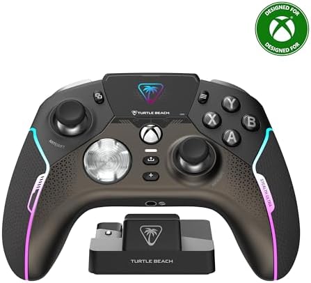Turtle Beach Stealth Ultra High-Performance Wireless Gaming Controller Licensed for Xbox Series X|S, Xbox One, Windows PC & Android �C LED Dashboard, Charge Dock, RGB Lighting, 30-Hr Battery, Bluetooth