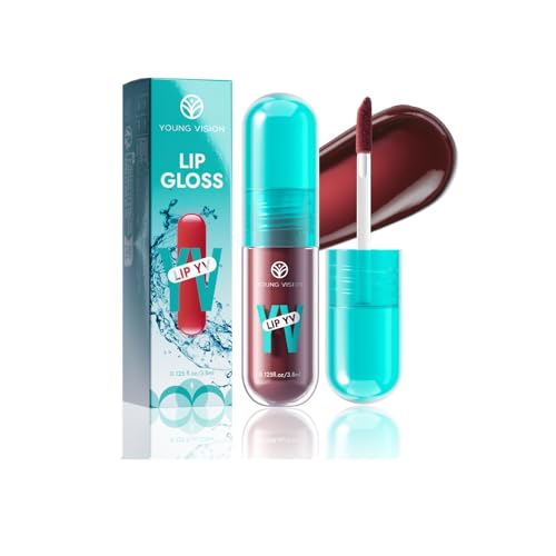 Gloss Labios, Hidratante Brillo De Labios, Brillo Helado Tinte Labios, Ligero Y No Pegajoso, Lápiz Labial Líquido Antipegajoso De Larga Duración, Textura Hidratante Lisa (#3, 3.8ml)