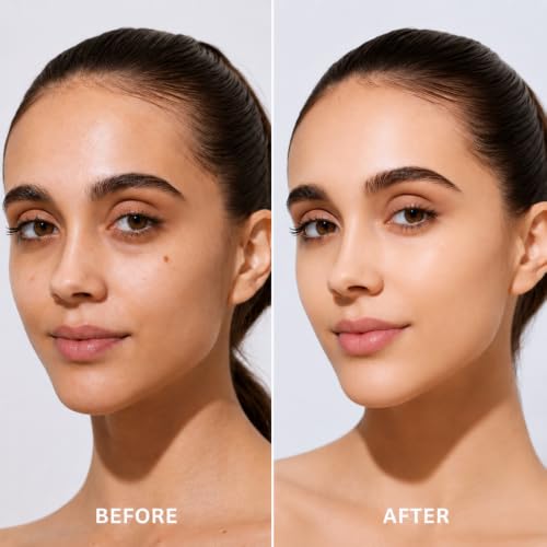 Image of HD Foundation Full Coverage For Women | Waterproof & Matte Finish | Lightweight | Easy To Blend | Suitable for all Skin Stone | HD Foundation for Face Makeup - 01 Bliss (40ml big pack)