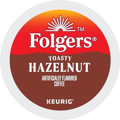 Image of Folgers Hazelnut Cream Keurig K-Cup Portion Pack, 24 Count