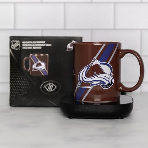 Uncanny Brands Colorado Avalanche Mug Warmer with Mug