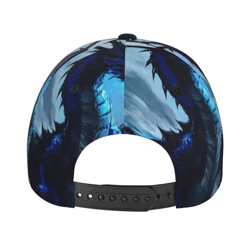 Unisex Adult Adjustable Strapback Baseball Cap Dad Cap for Camping Baseball Gym4