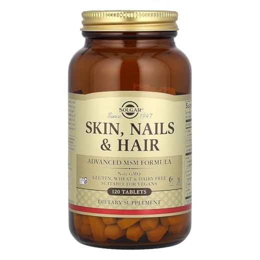 Solgar - Pelo, Piel y Uñas - Cuida la salud de tu cabello y piel - Ayuda a fortalecer tus uñas - 120 Comprimidos