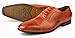 Ferro Aldo Modern Men's Dress Lace-up Oxfords Shoes Cap Toe Brown