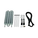 Mishimoto MMTC-U Universal Transmission/Power Steering Cooler, Silver