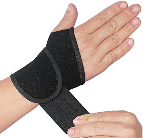 KASTWAVE Wrist Brace for Carpal Tunnel, 2 Pcs Wrist Support Brace/Carpal Tunnel/Wrist Brace/Hand Support, Comfortable Adjustable Wrist Support Brace for Arthritis and Tendonitis, Joint Pain Relief